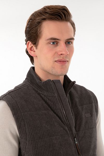 U.S. Polo Assn. Men's Anthracite Knitted Cardigan 50290718 -Vr006