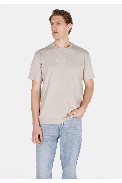 Colin's Ανδρικό μπλουζάκι με κοντό μανίκι Comfort Fit με στρογγυλή λαιμόκοψη