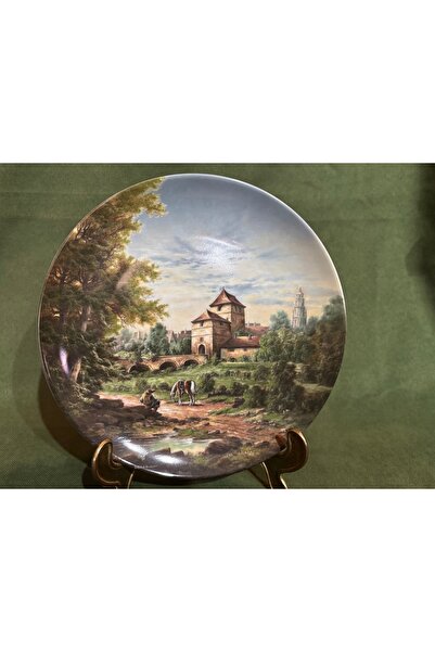 tayfuntufan antika koleksiyon 1991 γερμανικό πιάτο τοίχου από πορσελάνη Kaise...