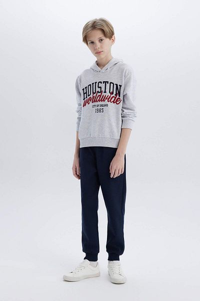 DeFacto Gray - Navy Blue Boy's Under-Top Suit D9798A8/Gr400