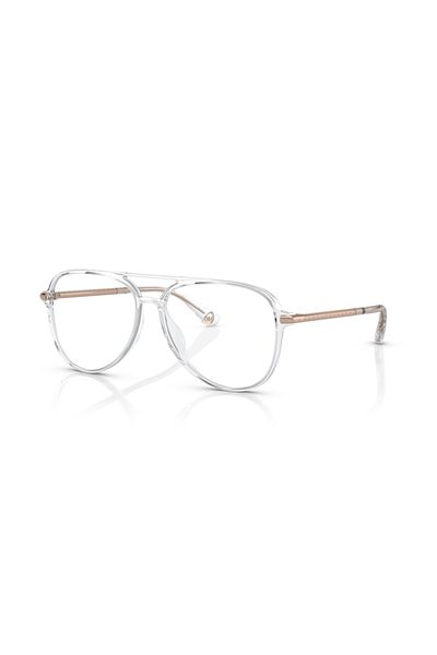 Michael Kors Woman Pilot Eyeglasses- Mk 4096u - Lense Size:56mm - Clear Transparent