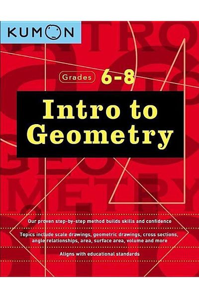 Kumon Publishing Kumon Grades 6-8 Intro to Geometry