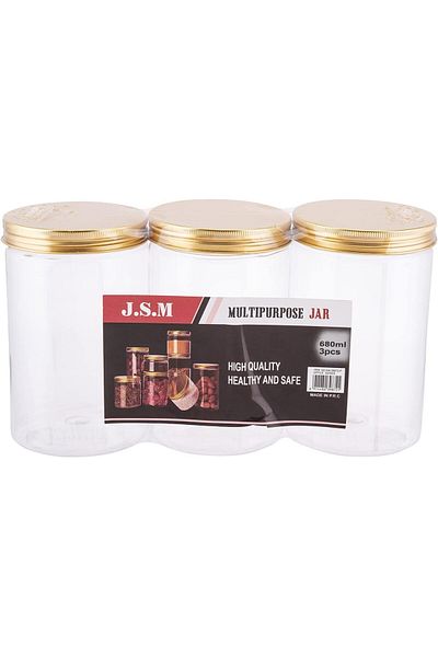 AKDC Storage Jar 3Pcs Set