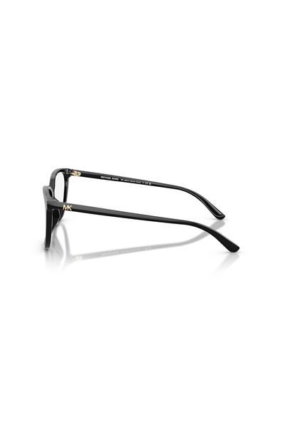 Michael Kors Woman Square Eyeglasses- Mk 4067u - Lense Size:55mm - Black