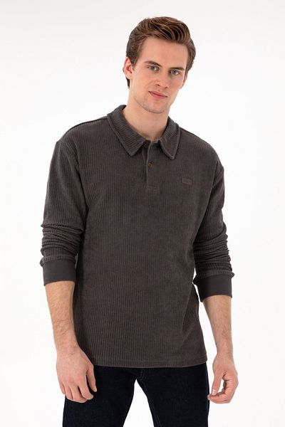U.S. Polo Assn. Men's Anthracite Sweatshirt 50290583 -Vr006
