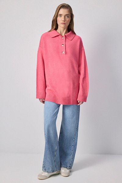 Touché Privé Shirt Collar Knitwear Sweater