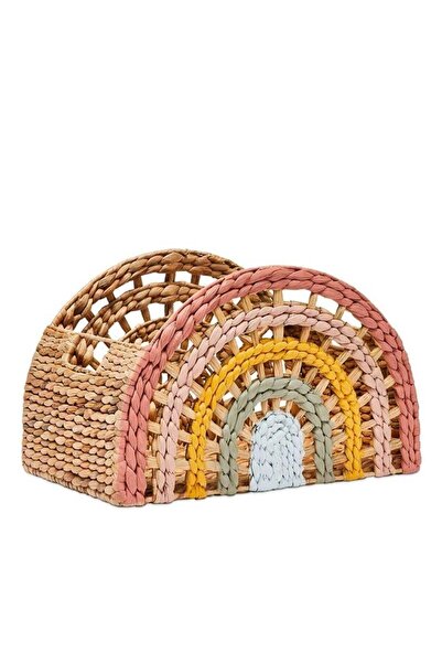 ZOA Gökkuşağı Rattan Sepet