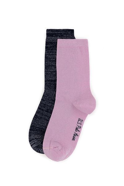 U.S. Polo Assn. Women's Silvery 2-Piece Socks 50298994 -Vr033