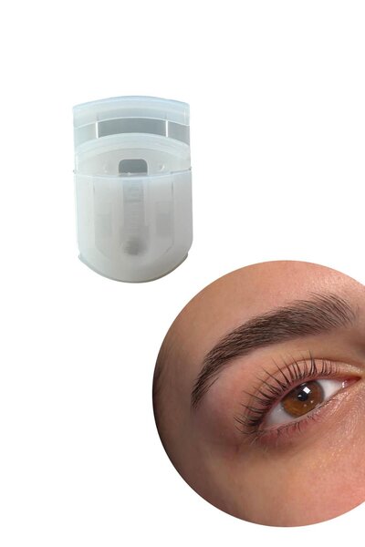 TAKIŞTIR Beyaz Renk Kirpik Kıvırıcı/ Kirpik Kıvırma Aparatı