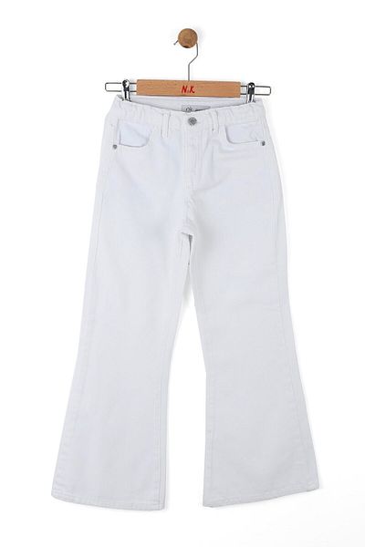 NK Girl's Spanish Pants 8-14Years White