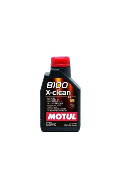 Motul 8100 X-CLEAN 5W-40 C3 MOTOR YAĞI (1 LT)