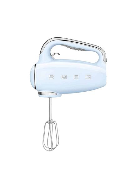 SMEG 50's Style Retro Hand Mixer, Pastel Blue