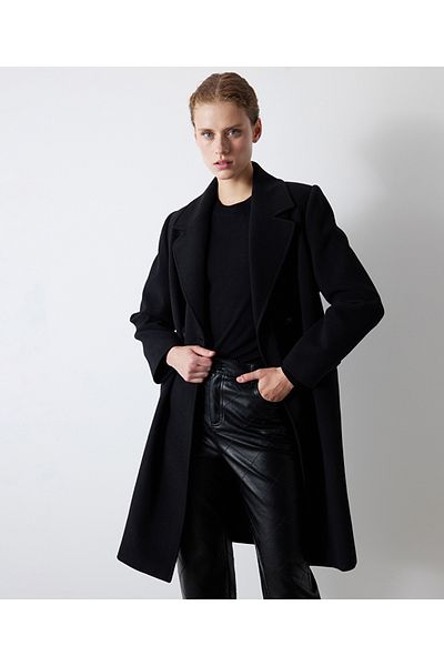 İpekyol Belted Stamp Coat