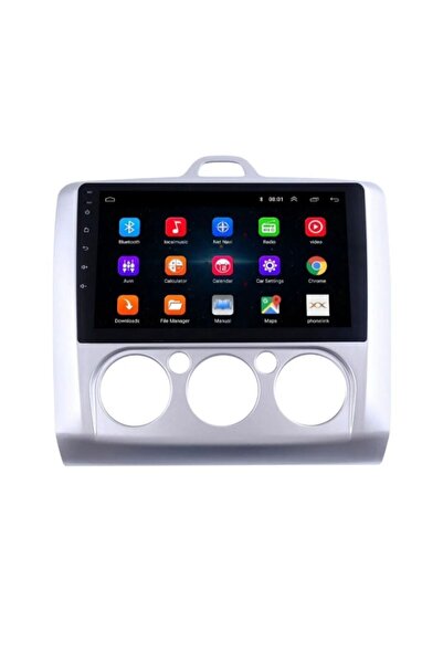 Act Ford Focus 2 Uyumlu Android Multimedya Teyp 4 Gb Ram 64 Gb Hafıza 9" Carplay Geri Görüş Kamerası