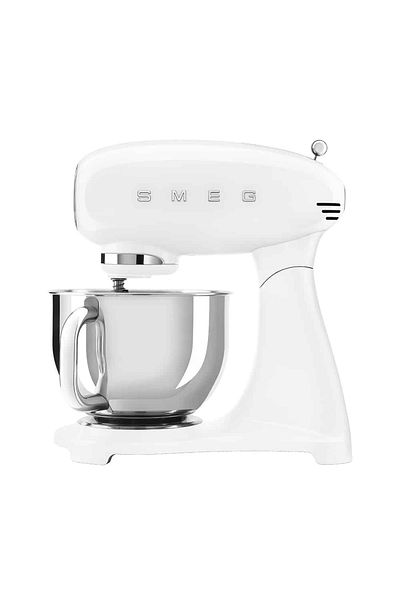 SMEG 50's Style Retro Stand Mixer, Full White