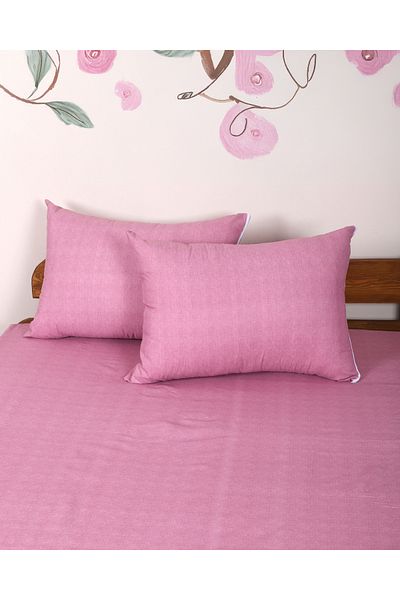 Moniva Home طقم شرشف قطن مزدوج مقاس 180x200 سم