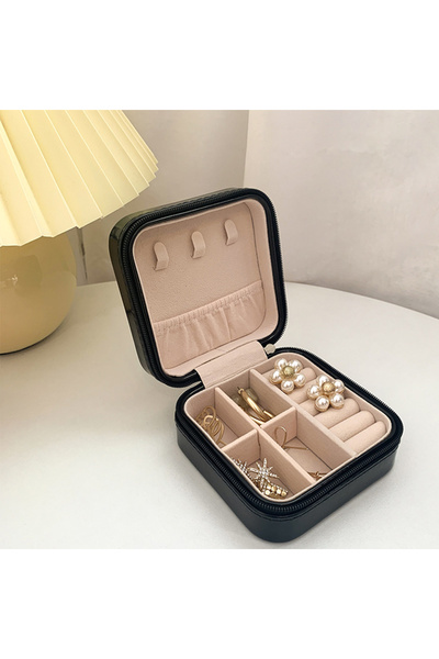 sharpdo Portable Jewelry Box Jewelry Travel Storage Box