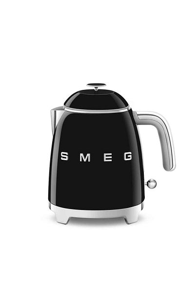 SMEG 50's Style Retro Mini Kettle 0.8 Litre, Black