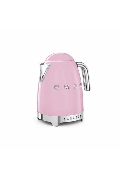 SMEG 50's Style VT Kettle 1.7 Ltrs with Keep Warm Option, Pink