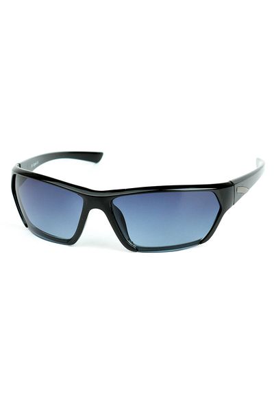 Di Caprio Men's Black Uv400 Protection Rectangular Model Sunglasses