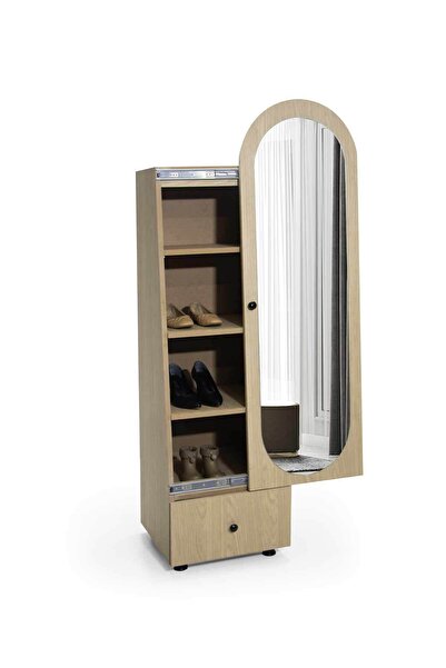 Eymense Ekol Dekoratif Ayna Meşe