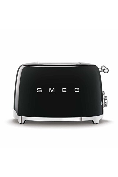 SMEG 50's Retro Style 4-Slot Toaster, Black
