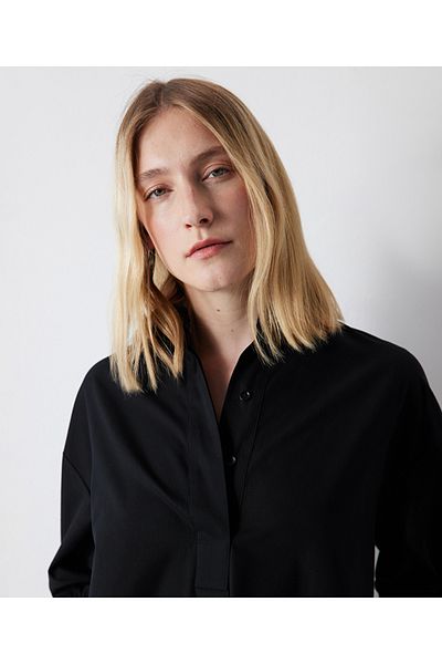İpekyol shirt collar dress
