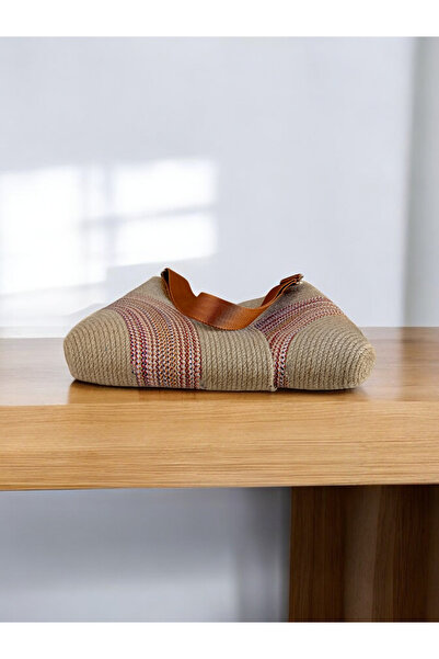 STANDART Hasır tres lale çanta