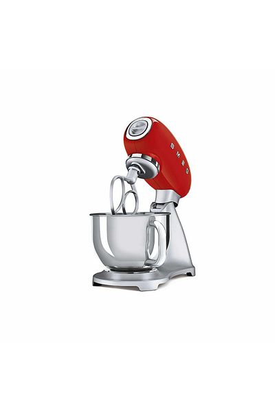 SMEG 50's Retro Style Stand Mixer, Red