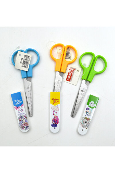 Mikro Öğrenci Makası Kılıflı Kız (KS-150)