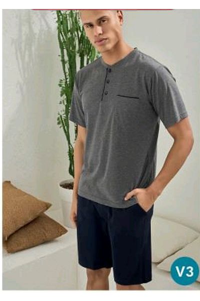 KLY ΑΝΔΡΙΚΟ ΣΕΤ ΣΟΡΤΣ ΜΠΛΟΥΖΑ ΜΕ ΓΙΑΚΑ ΚΑΛΟΚΑΙΡΙΝΟ ΜΕΓΕΘΟΣ