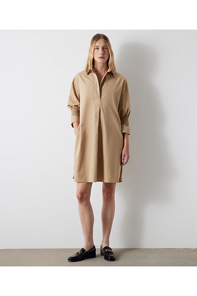 İpekyol shirt collar dress