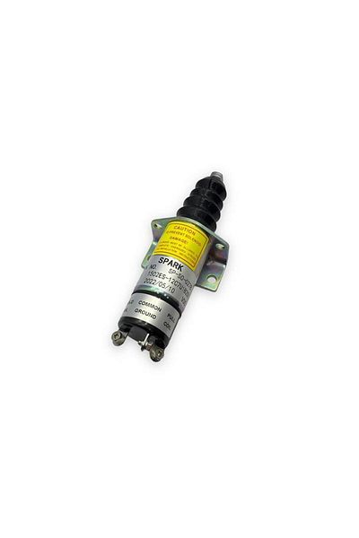 ylz 12v Stop Solenoid Front Standing 38 Mm (3 OUT) (PLT)