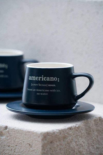 ACAR Blush 2-Person Coffee Cup Set - 200 ml