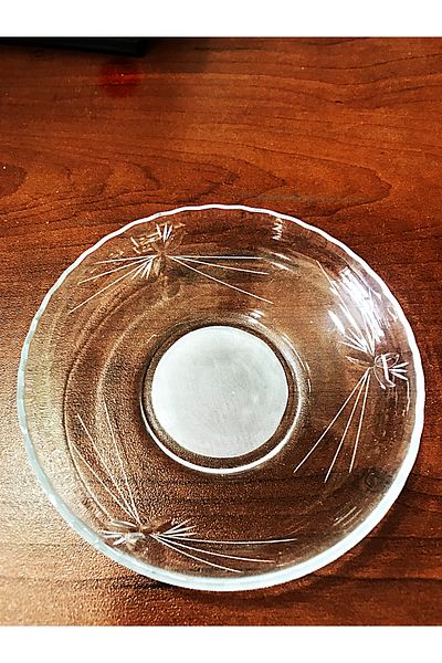 DECOSTYLE Lux Decorated Tea Plate - 6 Pieces
