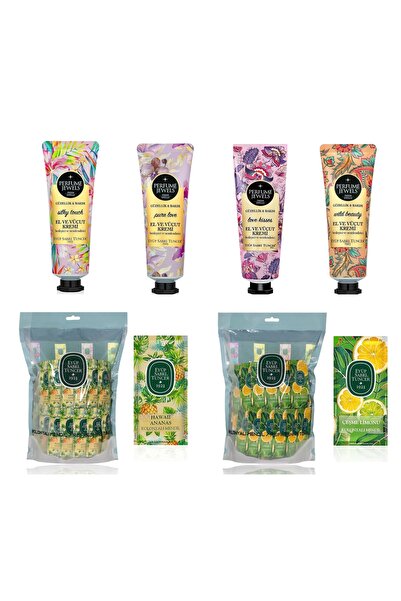 Eyüp Sabri Tuncer EYÜP SABRİ TUNCER PJ EL VE VÜCUT KREMLERİ 50 ML X 4, ISLAK ...