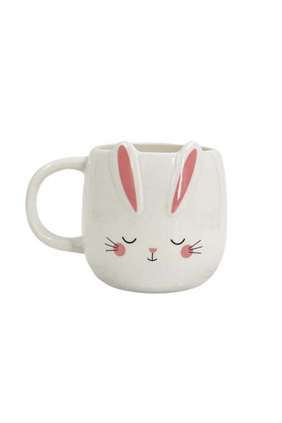 Miniso Spring Series 510ml Ceramic Mug - Rabbit