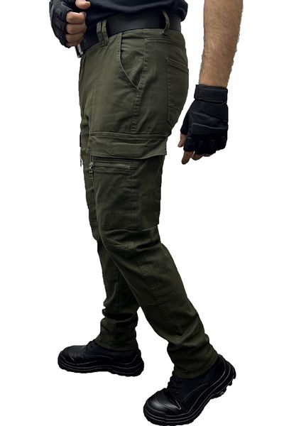 Polviton Men Cargo Pants Tactical Pocket