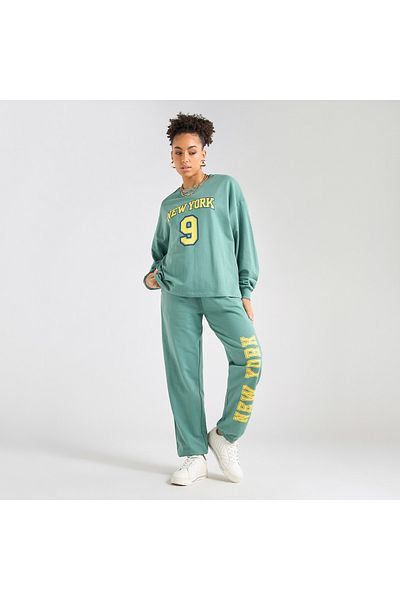 FAV Printed Long Sleeves Sweatshirt and Joggers Set