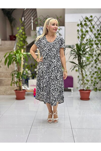 Punta Otantik FD17152 فستان فيسكوز فريدا