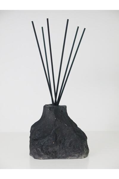 Missi 100 ml Gri Doğal Kaya Taşı Black Vanilya Oda Kokusu