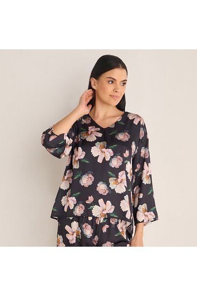 FAV Floral Print T-shirt and Pyjama Set