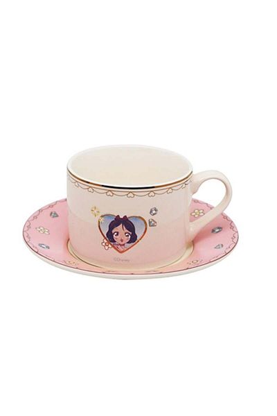 Miniso Disney Manga Princess Collection Ceramic Cup with Coaster (230mL)