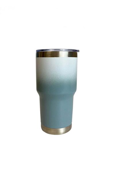 Miniso 900ml Gradient Color Car Stainless Steel Mug - Blue