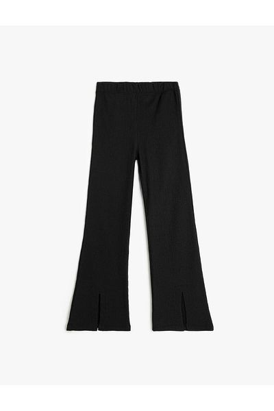 Koton Pantaloni evazați de bază cu talie elastică