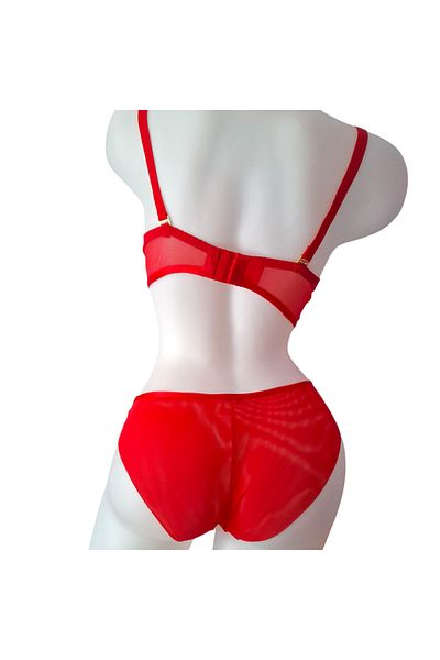 Tatty Underwear Elegant Modern Underwire Unpadded Bra Set