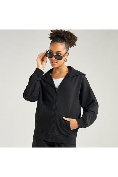 FAV Kangaroo Pocket Detail Zip Through Hoodie and Joggers Set