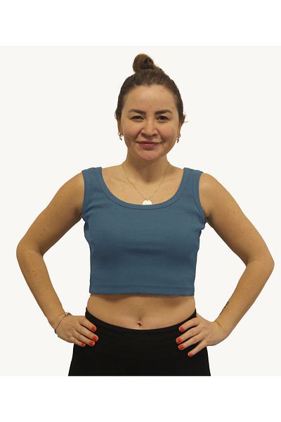 rood Γυναικείο Φαρδύ λουράκι Crop ATHLETE Camisole