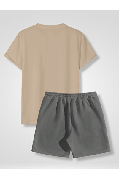 WEARTEX 2-Piece Shorts + Oversize T-Shirt Set