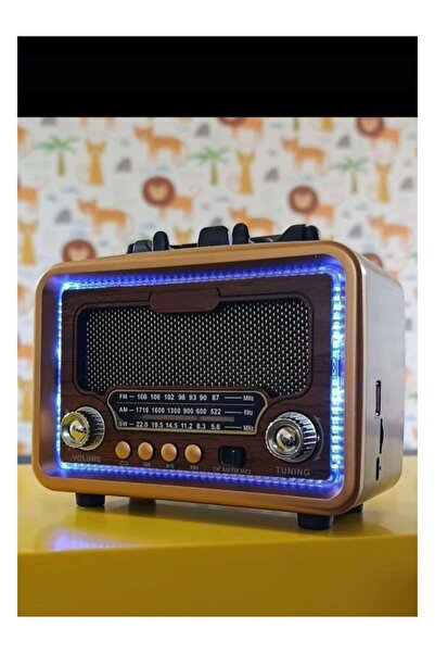 gold honey Ledli Orta Boy Solar Güneş Enerjili Bluetooth/USB/Sd kart/ Radyo m...